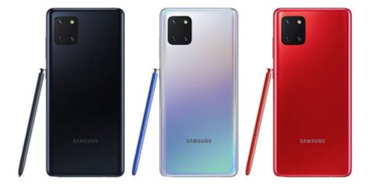 Samsung Galaxy Note 10 Lite AH Leak
