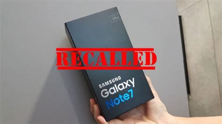 samsung galaxy note 7 recall fire explosion