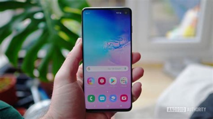 Samsung Galaxy S10 One UI app drawer