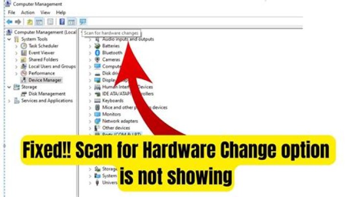 scan for hardware changes minecraft black screen