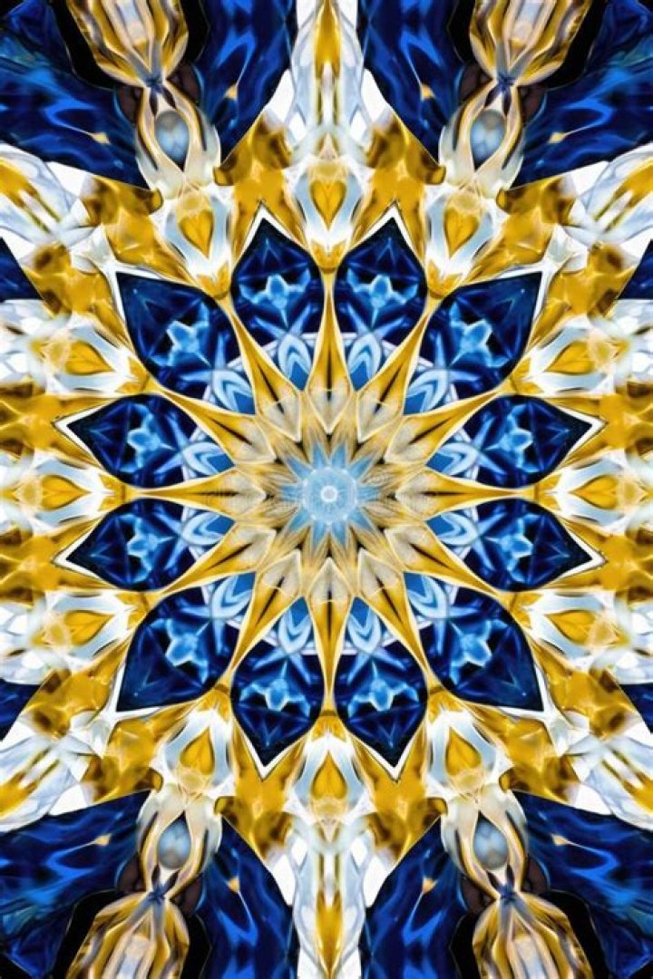 Scene from Kaleidoscope Yellow