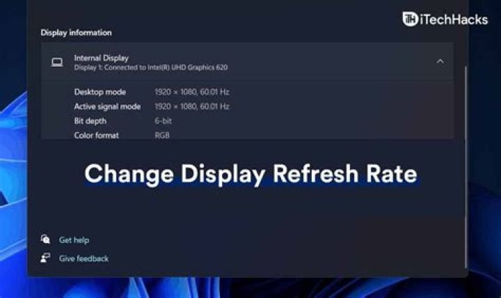 screen refresh rate