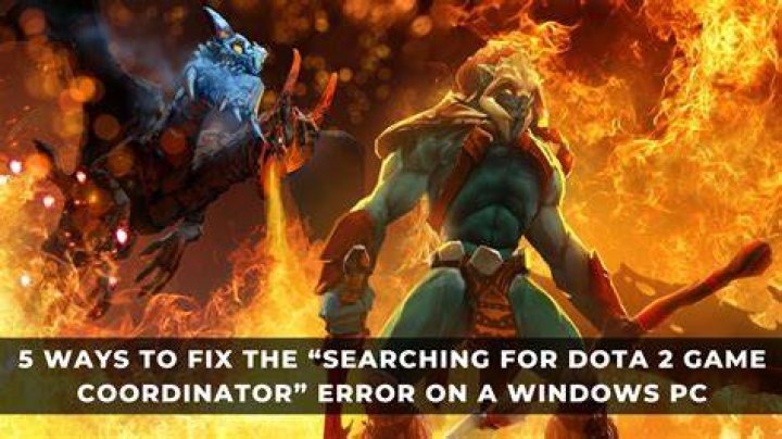searching for the dota 2 game coordinator