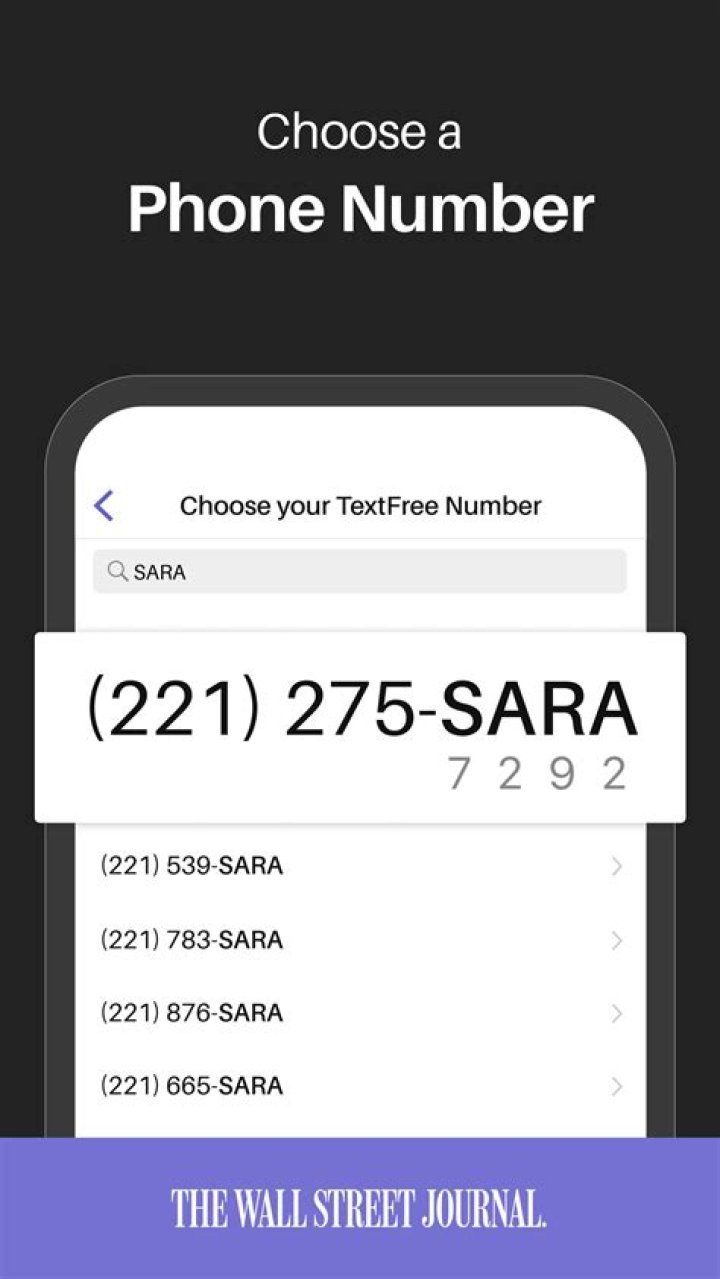Second Phone Number screenshot Second Phone Number screenshot