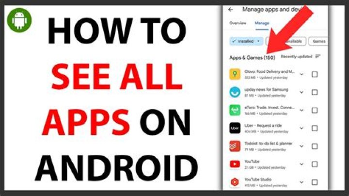 see all apps