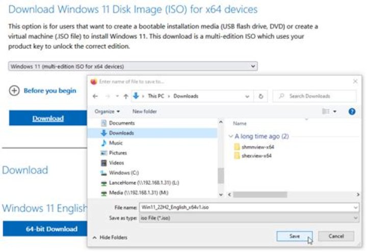 select disk image iso and target device in Woeusb app and install