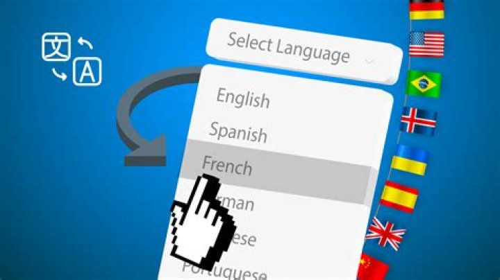select new language select new language