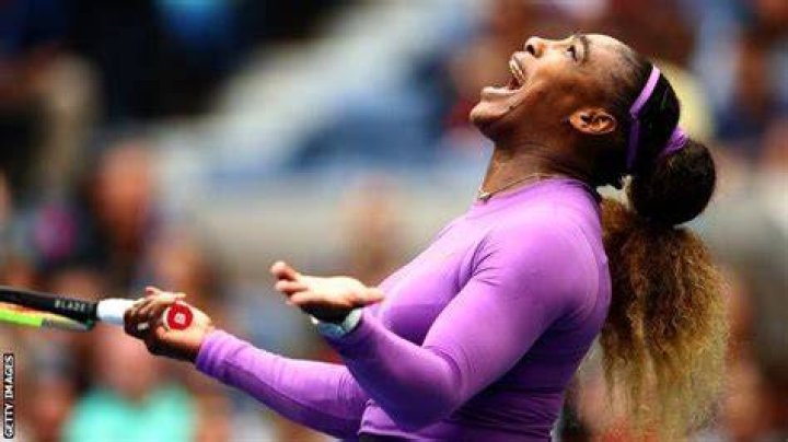 Serena Williams frustrated