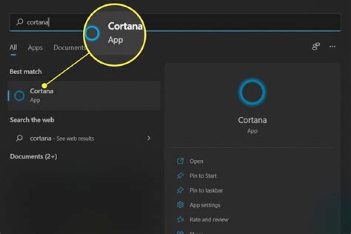 time & language settings app Cortana not opening
