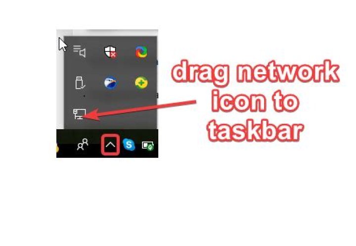 Show Network icon in Taskbar on Windows 7/ Windows 10 [GUIDE]