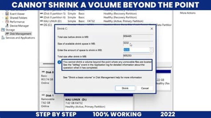 shrink volume w11