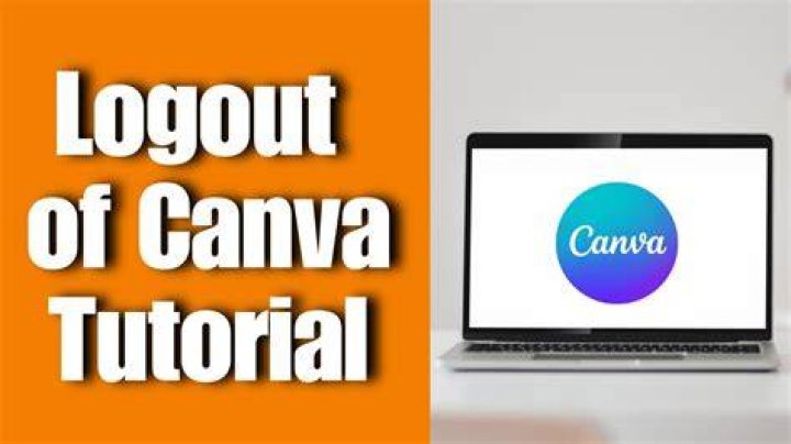 Sign out Canva