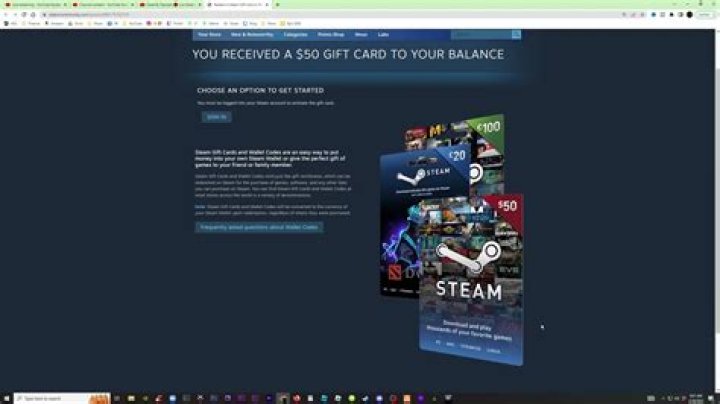 Steam gift cards scam