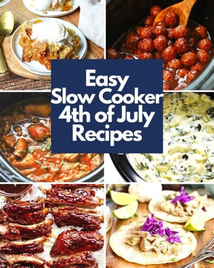 STYLECASTER | july 4th slow cooker recipes | slow cooker chicken wings