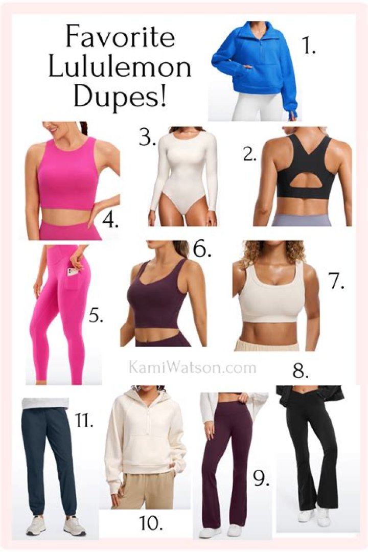 STYLECASTER | Lululemon Dupes