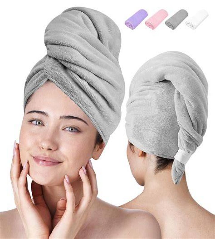STYLECASTER | microfiber hair towels