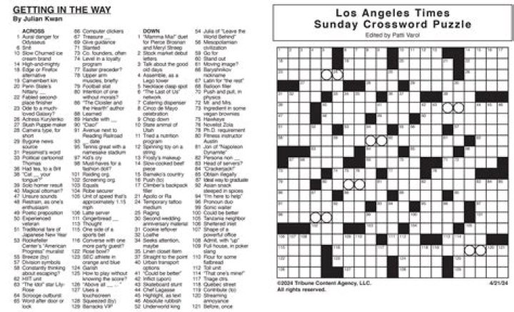 Sunday Puzzle: In Reverse