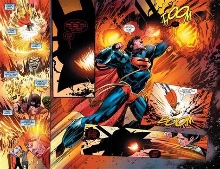 Superboy Prime Vs Batman Who Laughs