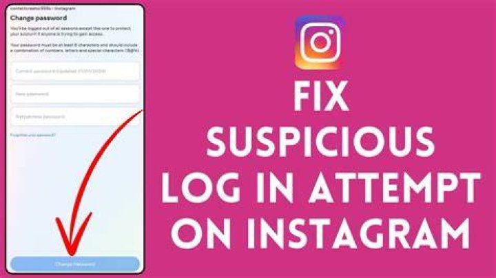 Suspicious login attempt on Instagram? Check these methods