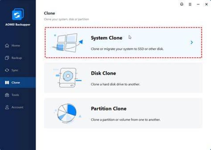 system clone