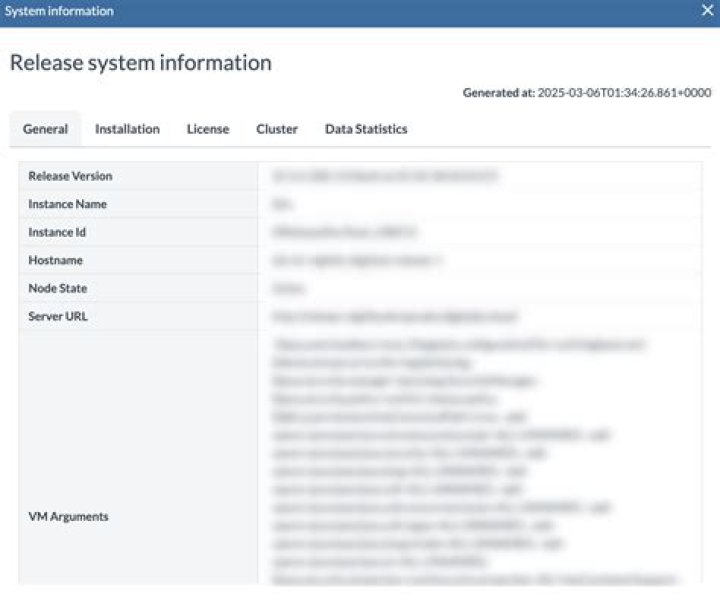 System information