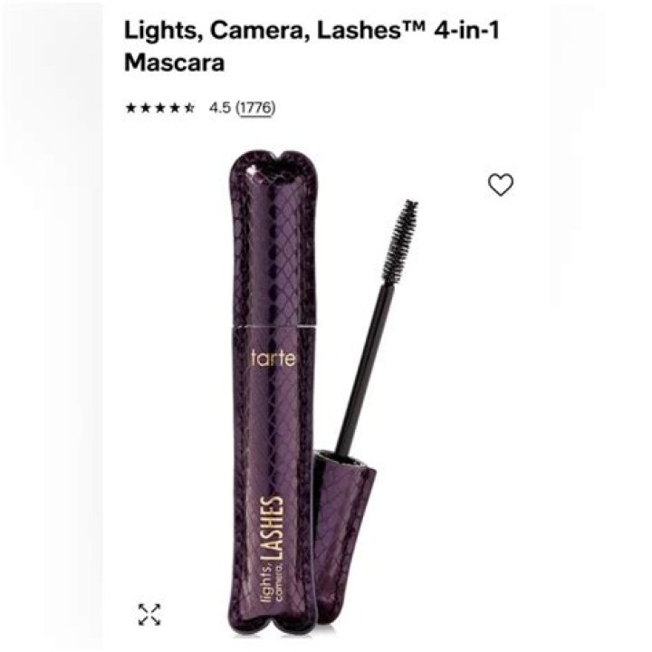 tarte lights camera