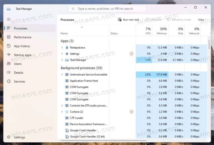 Task Manager window can't uninstall epic games launcher