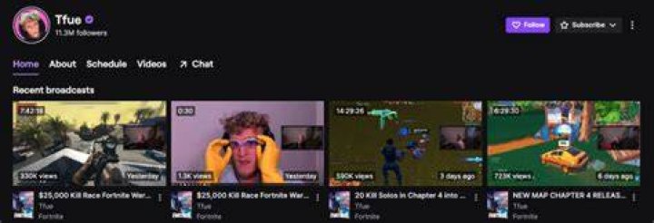 Tfue on Twitch