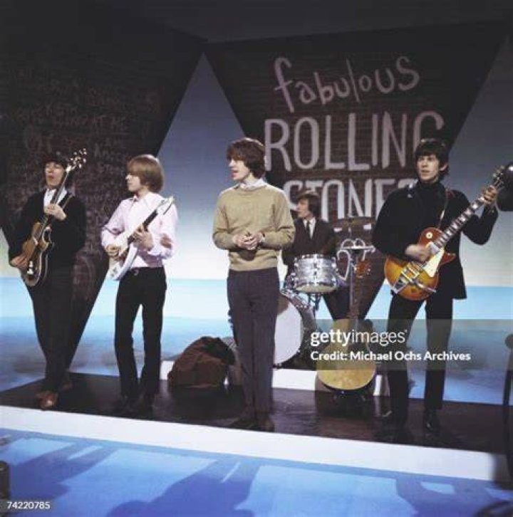 The Rolling Stones performing in 2012