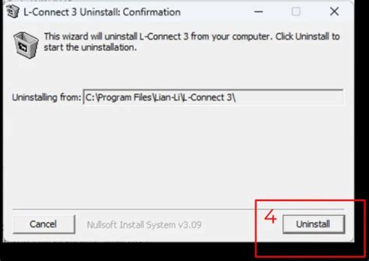 The Uninstall option The Uninstall button d3dx9_33.dll missing