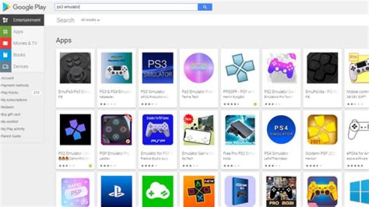 There isn't a real PS4/PS3 emulator for Android