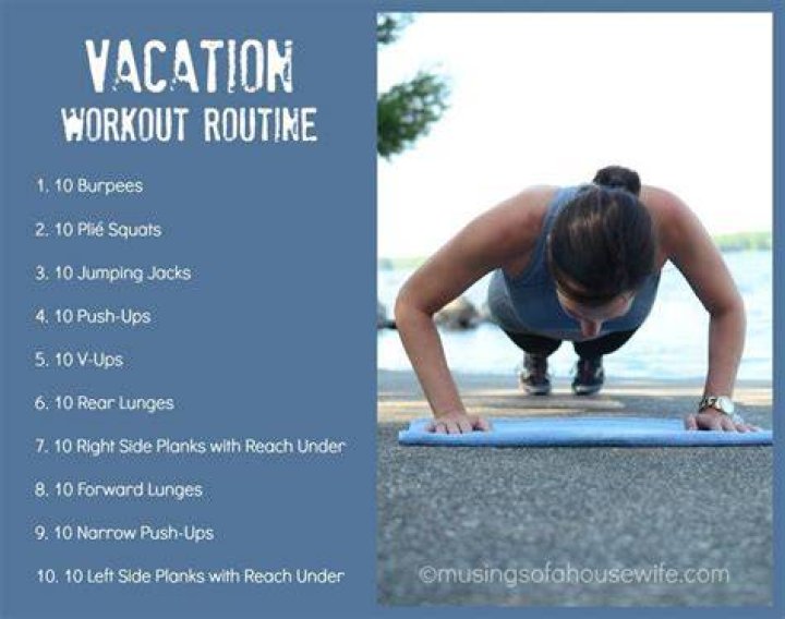 These Are the Best Vacation Workouts