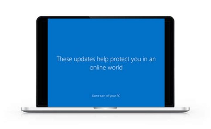 these updates help protect you in an online world is stuck