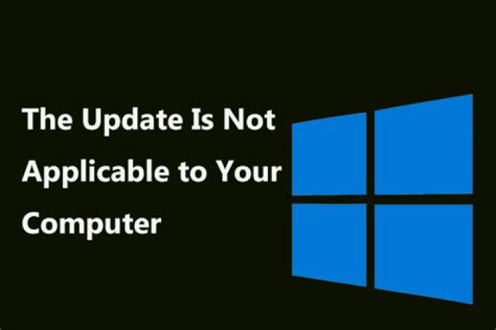 This update is not applicable to your computer Windows 7