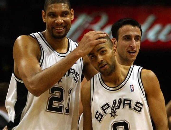 Tony Parker, Tim Duncan, LaMarcus Aldridge, Kawhi Leonard