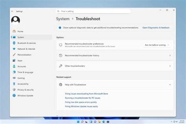 Troubleshoot to fix Windows 11 download stuck