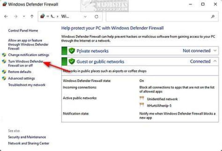 The Turn off Windows Defender Firewall options Turn off Windows Defender Firewall options adobe indesign free trial won't download