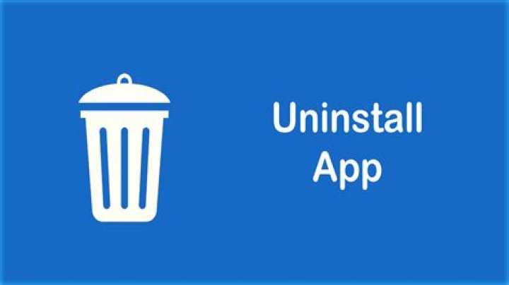 uninstall app