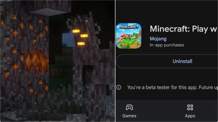 uninstall device minecraft black screen