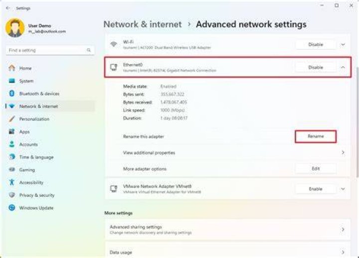 Uninstall Ethernet Driver in Windows 11