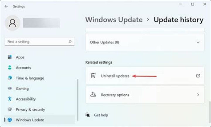 Uninstall update to fix biometric devices not showing in device manager windows 11