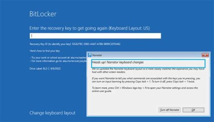 Uninstall updates to fix bitlocker error windows 11