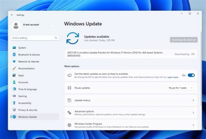 update windows 11
