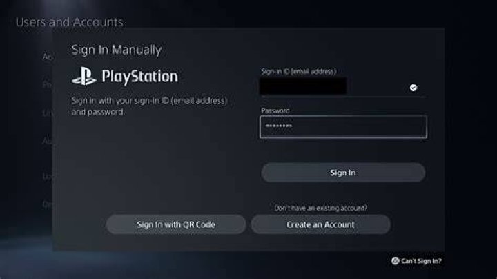 Update your PSN account