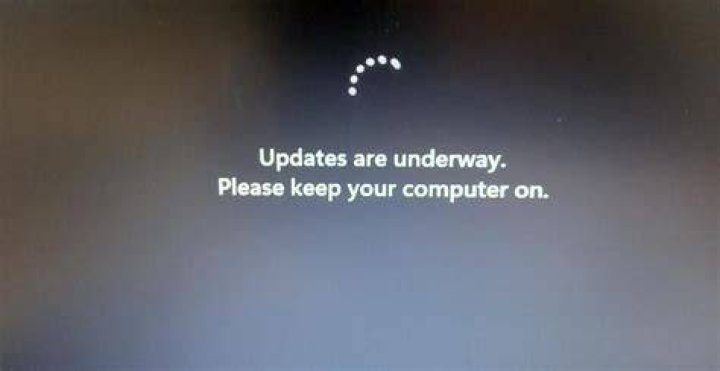 updates are underway windows 11