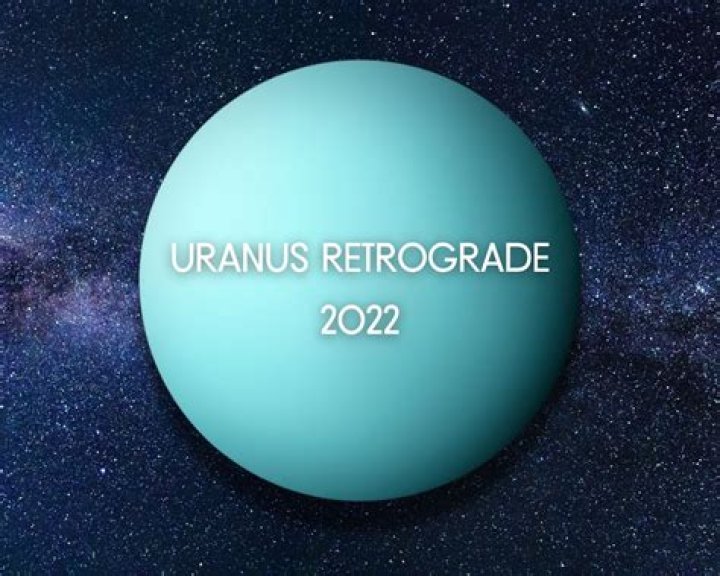 Uranus Retrograde 2022