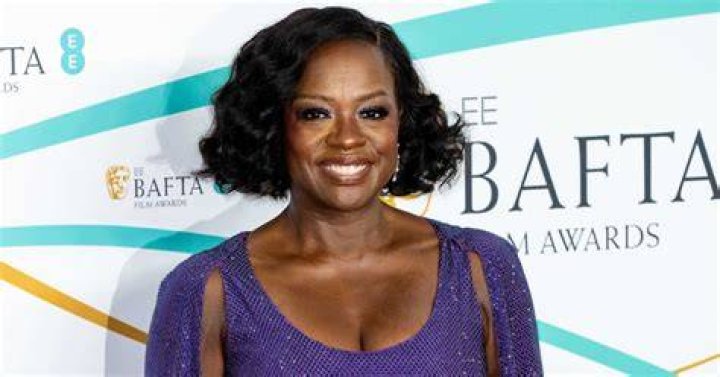 Viola Davis smiling at the BAFTAs