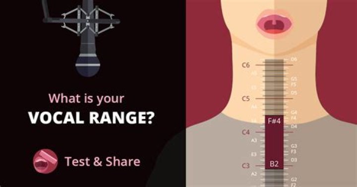 Vocal Range Test what is your vocal range?
