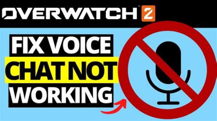 voice chat not working overwatch windows 10