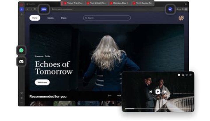 watch videos in opera